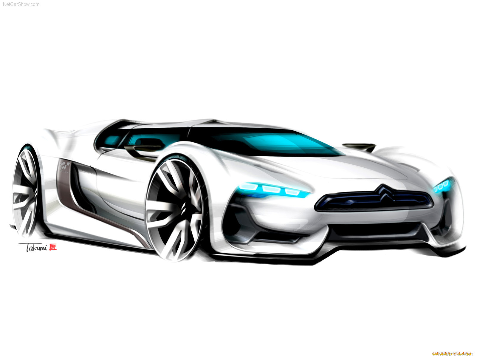 citroen, gt, concept, 2008, , 